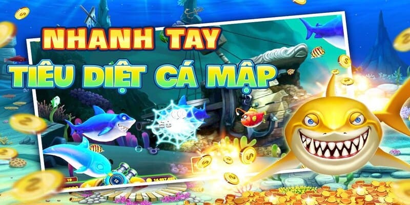 Chơi Bắn Cá 2D Game Đổi Thưởng Siêu Hot Ở Bj88 5 Chọn đạn theo mục tiêu để tăng cơ hội thắng khi chơi bắn cá 2D